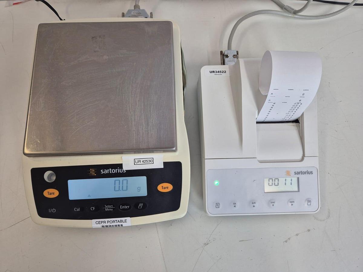 Sartorius ENTRIS2201l-1S Balance +Tare Printer, image 2