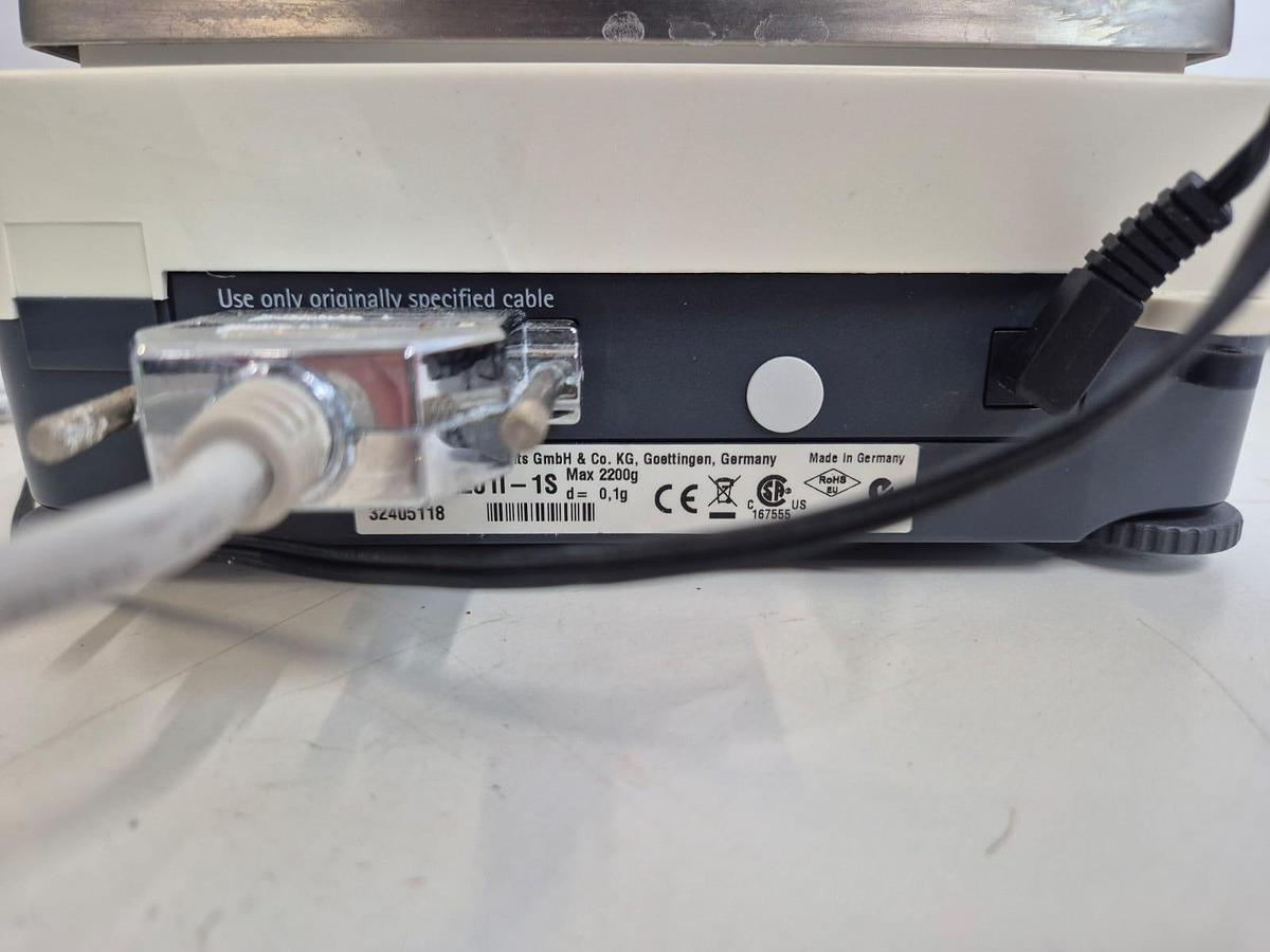 Sartorius ENTRIS2201l-1S Balance +Tare Printer, image 3