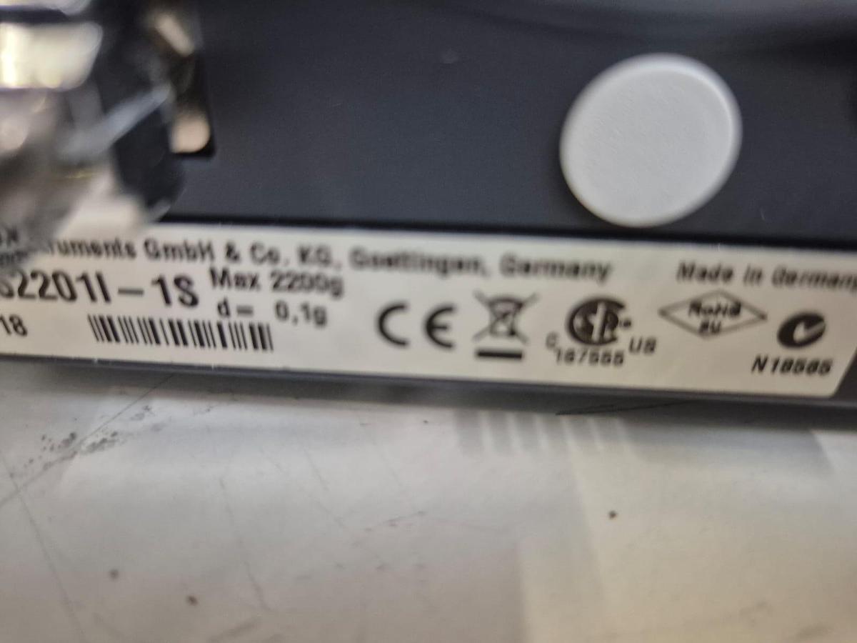 Sartorius ENTRIS2201l-1S Balance +Tare Printer, image 6
