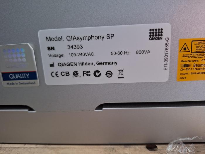 Qiagen QIAsymphony SP Fully-Automated DNA RNA Purification, image 6