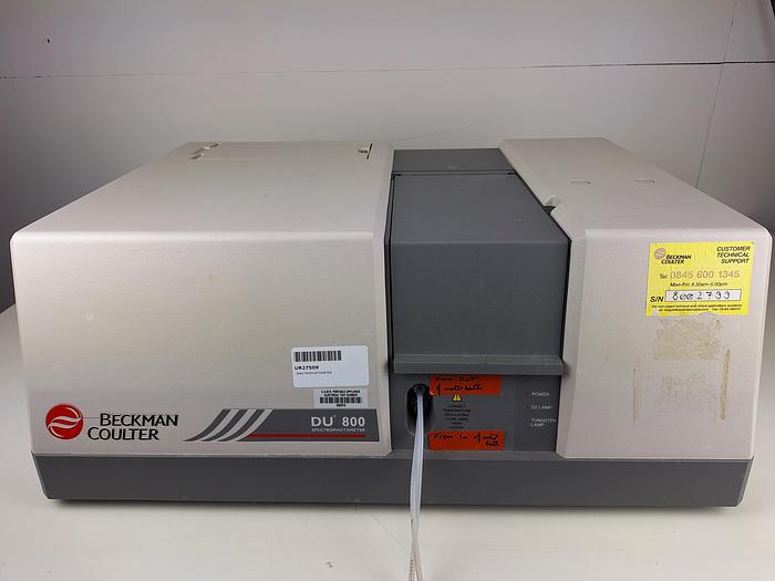 Beckman Coulter DU 800 UV-Vis Spectrophotometer, image 2