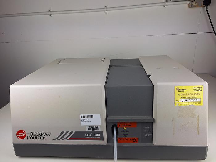 Beckman Coulter DU 800 UV-Vis Spectrophotometer, image 3