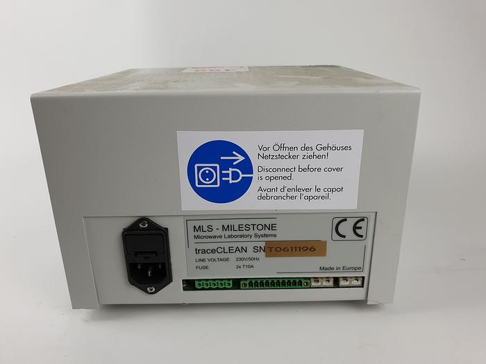 Milestone traceCLEAN Acid Steam Cleaning System, image 5