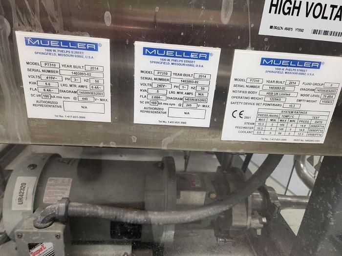 Mueller PyroPure P7310 Pure Steam Generator, image 6