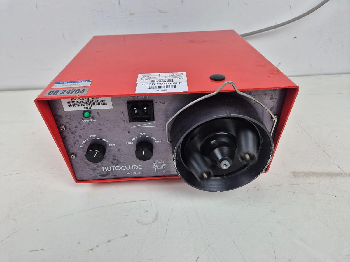 Autoclude Model V Peristaltic Pump, image 4