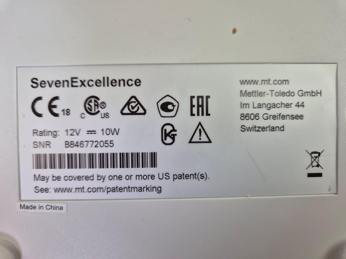 Mettler Toledo Sevenexcellence + Printer, image 10