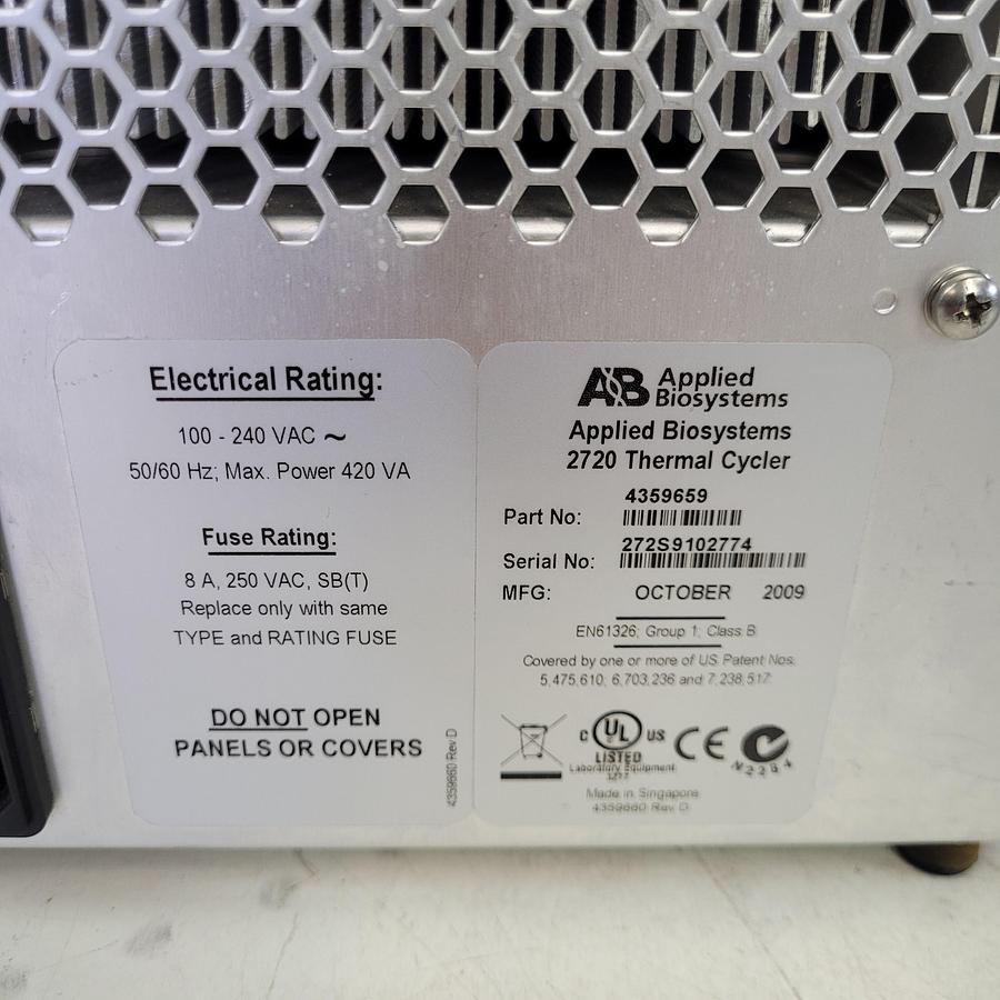 Applied Biosystems 2720 Thermal Cycler, image 6