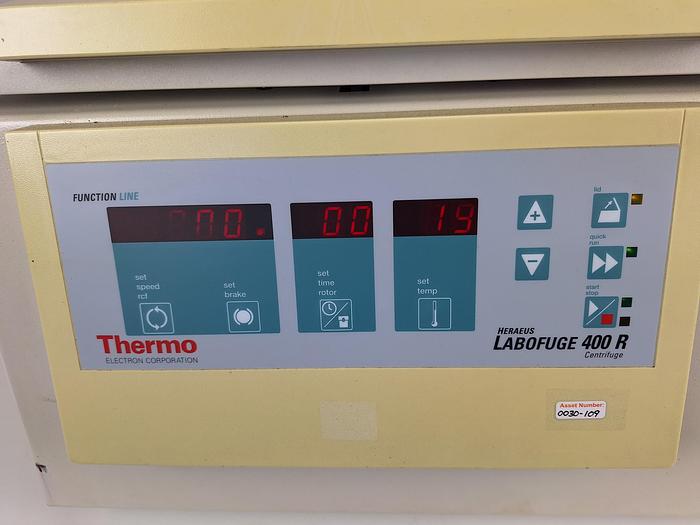 Thermo Scientific Labofuge 400R Refrigerated Centrifuge, image 5