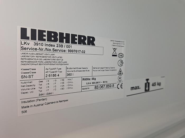 Liebherr LKv 3910 Laboratory Refrigerator, image 6