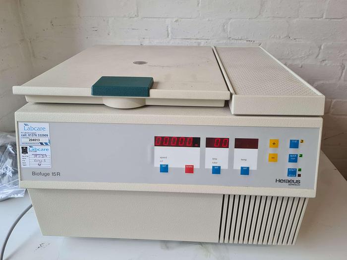Heraeus Biofuge 15R Refrigerated Centrifuge