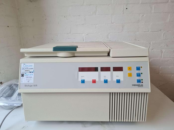 Heraeus Biofuge 15R Refrigerated Centrifuge, image 10