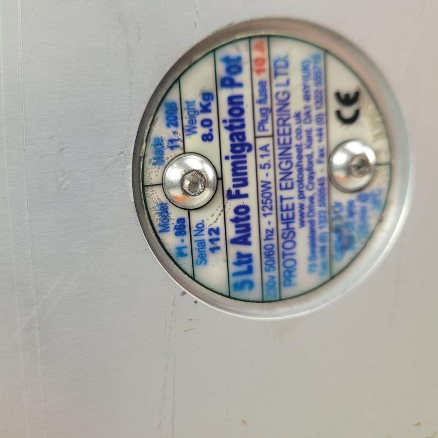 Protosheet Engineering 5 L Auto Fumigation Pot, image 3