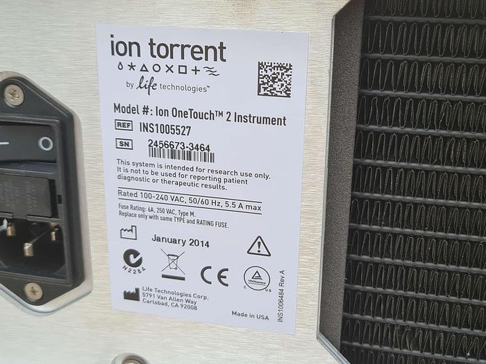 Thermo Scientific Ion Torrent OneTouch 2 System, image 8