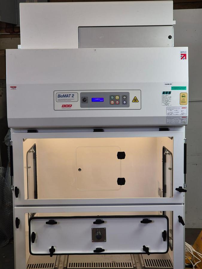 Contained Air Solutions BioMAT 2 1200EXH Class II Microbiological Safety Cabinet