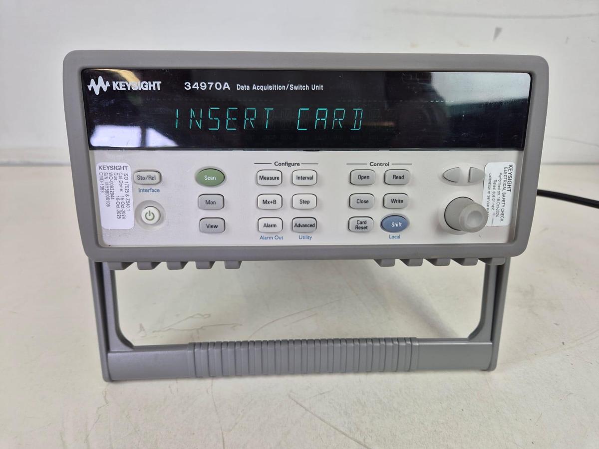 Agilent Technologies 34970A Data Acquisition Switch Unit, image 2