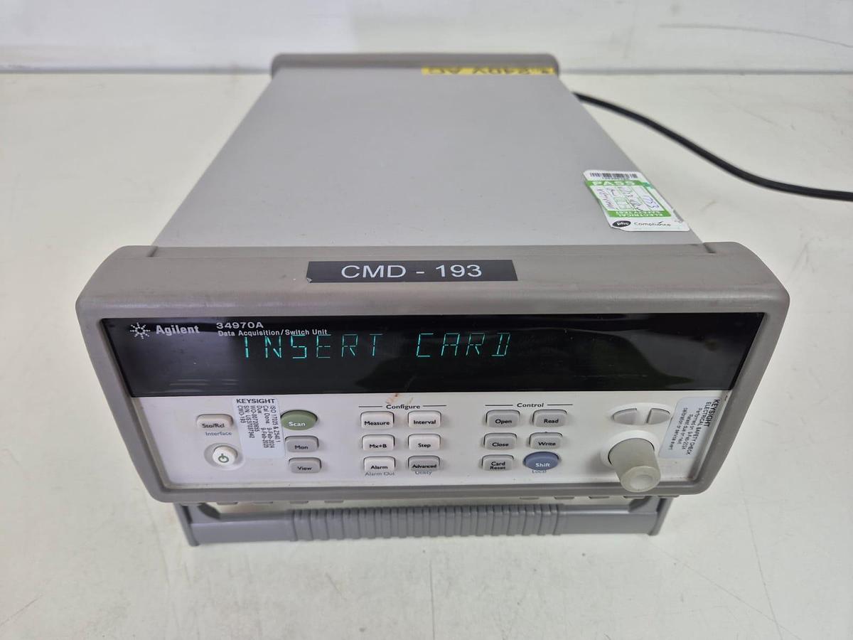 Agilent Technologies 34970A Data Acquisition Switch Unit, image 5