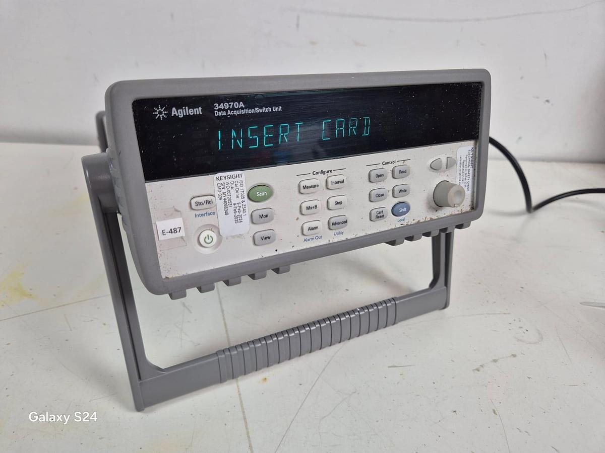Agilent Technologies 34970A Data Acquisition Switch Unit