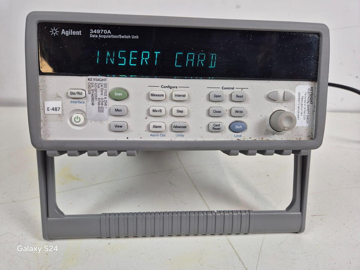 Agilent Technologies 34970A Data Acquisition Switch Unit, image 2