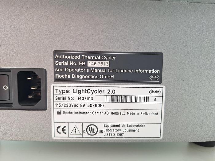 Roche LightCycler 2.0 Thermal Cycler, image 2