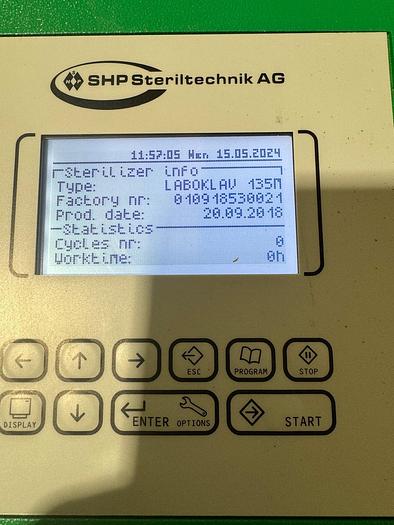 SHP Steriltechnik Laboklav 135M Autoclave (135 L), image 5