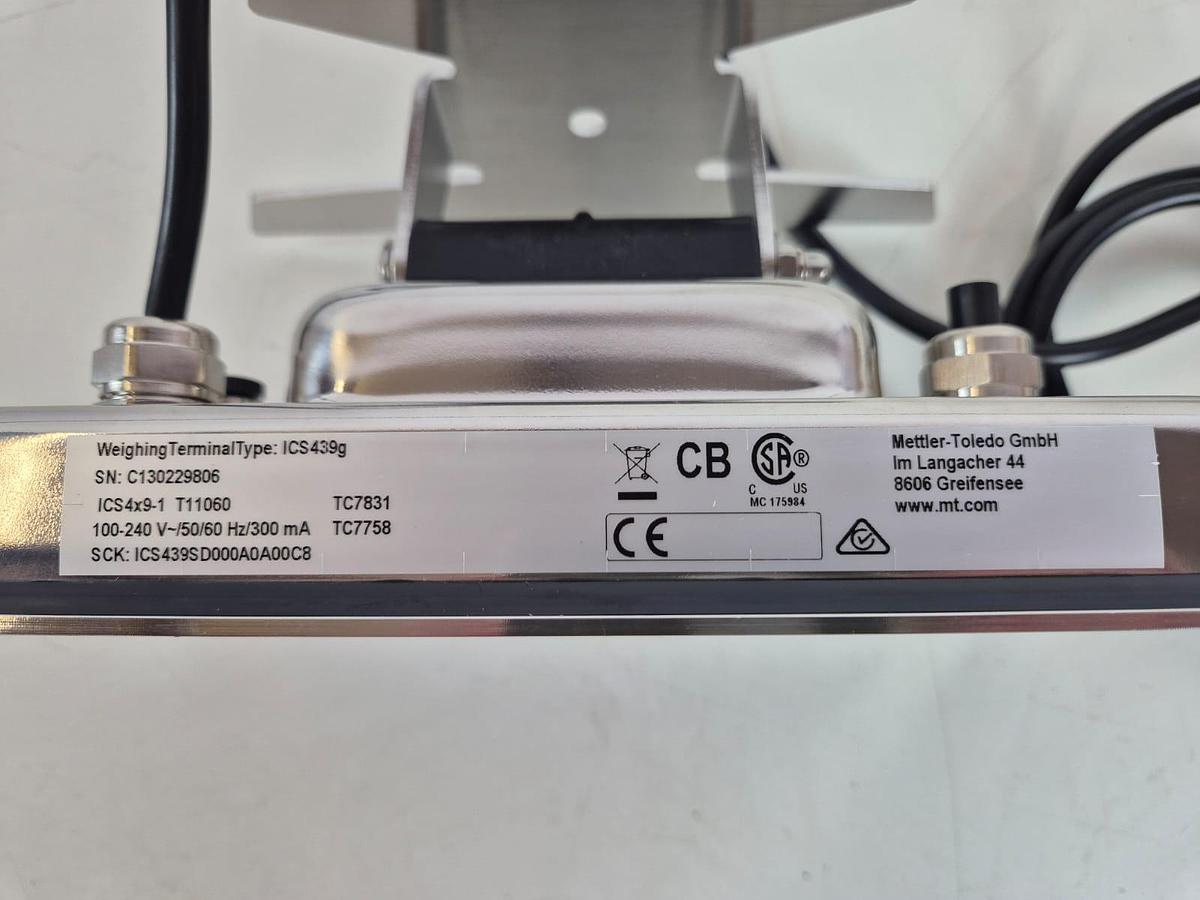 Mettler Toledo ICS439 Weighing Terminal, image 7