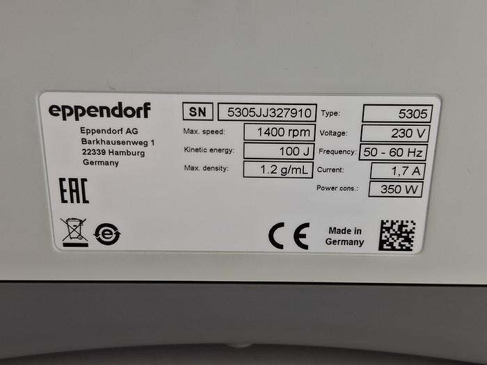 Eppendorf AG Concentrator Plus, image 4