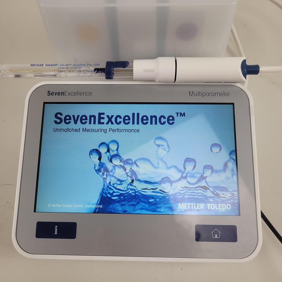 Mettler Toledo Seven Excellence Multi parameter Meter + P25 Printer, image 3