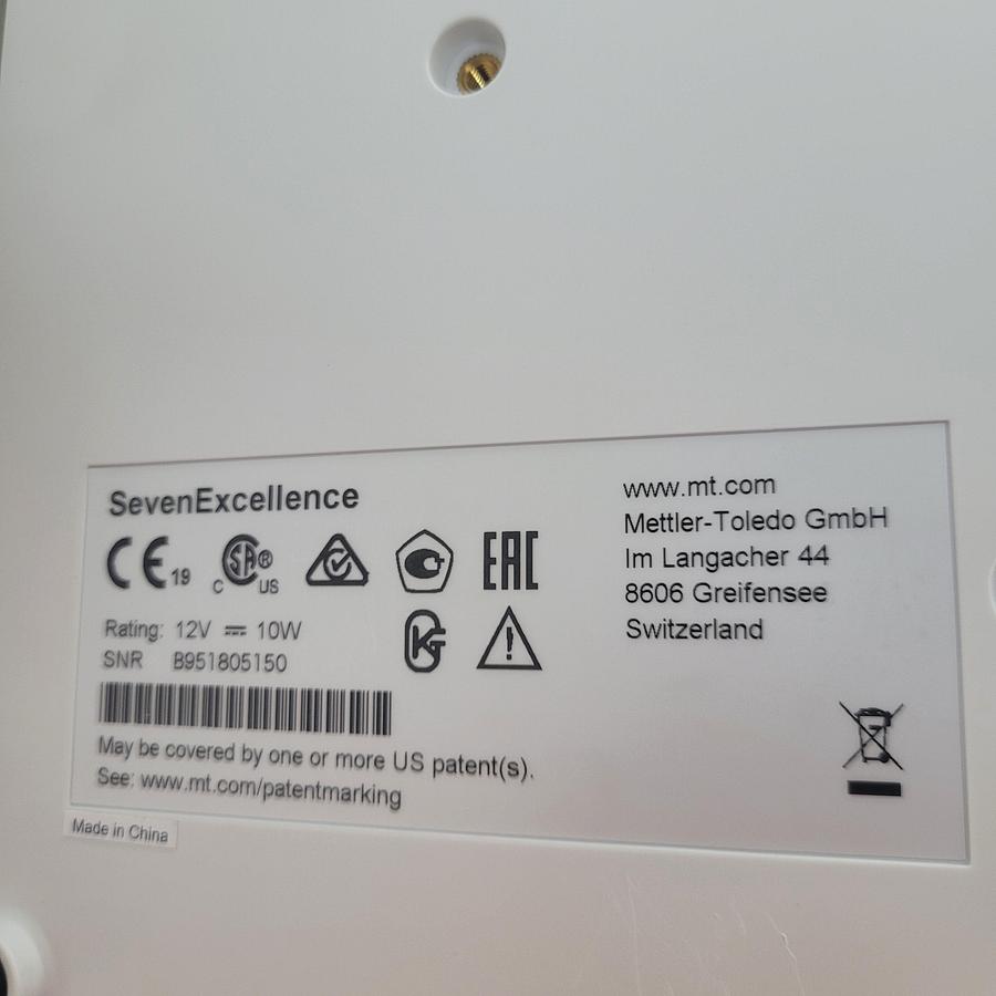 Mettler Toledo Seven Excellence Multi parameter Meter + P25 Printer, image 5