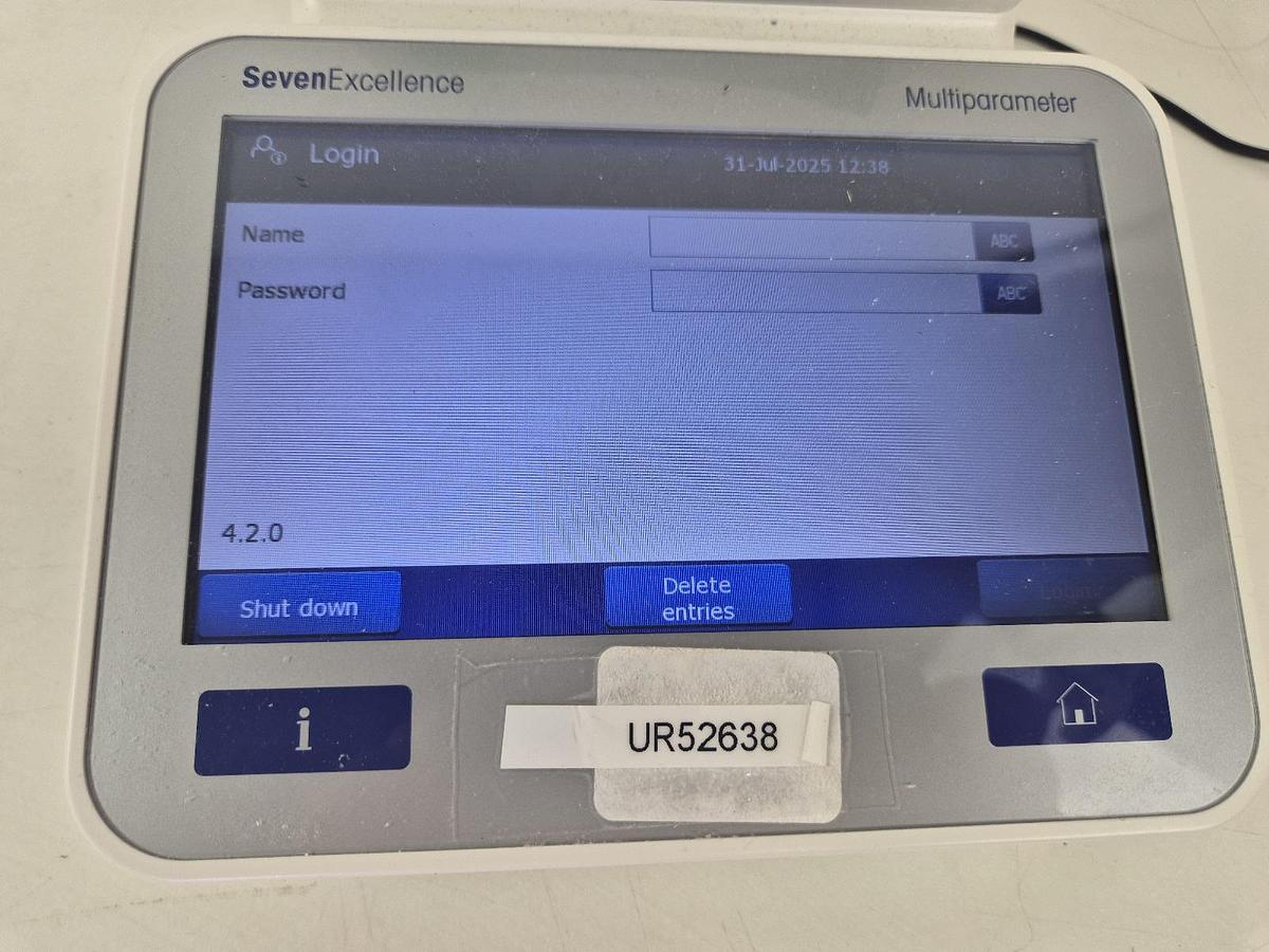 Mettler Toledo Seven Excellence Multi parameter Meter + P25 Printer, image 7