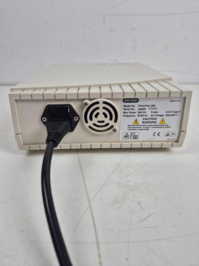 Bio-Rad PowerPac 200 DC Power supply, image 7