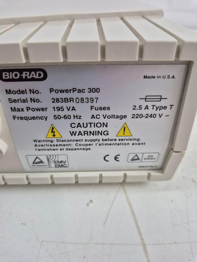 Bio-Rad PowerPac 200 DC Power supply, image 9