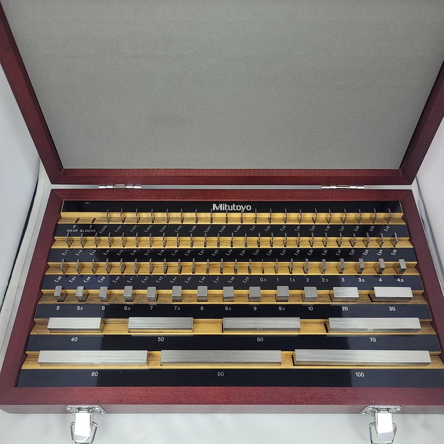 Mitutoyo BM1-8-1B/PD Gauge Block Set