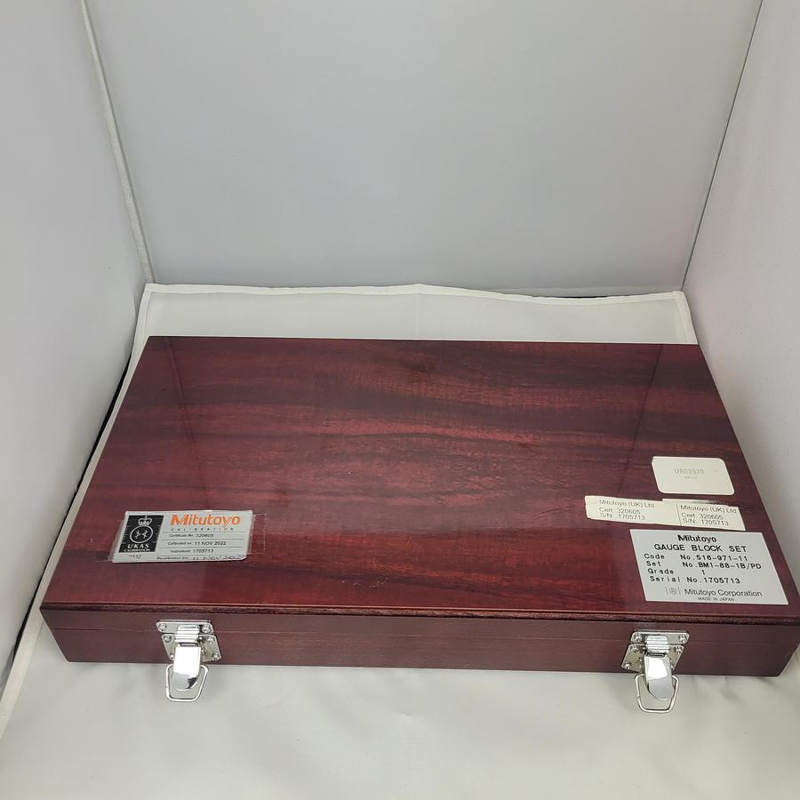 Mitutoyo BM1-8-1B/PD Gauge Block Set, image 2