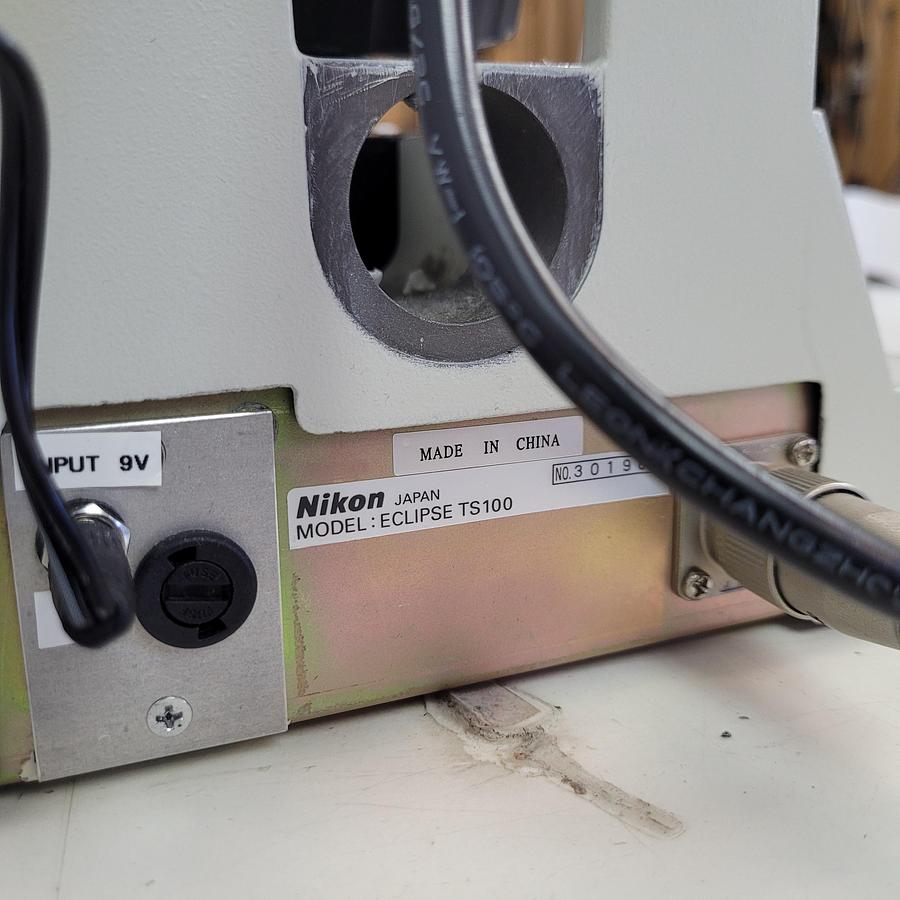 Nikon Eclipse TS100 Inverted Routine Microscope, image 7