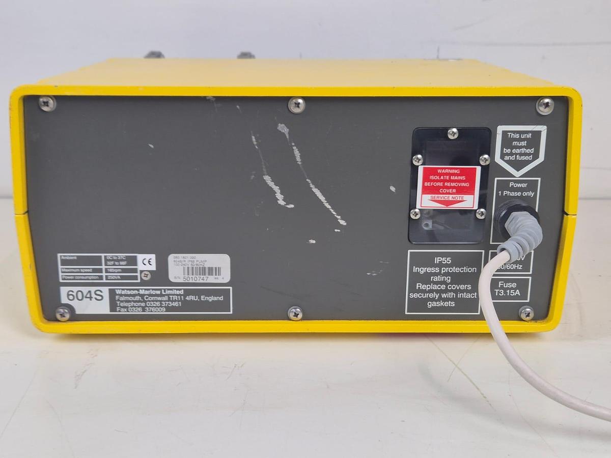 Watson Marlow 604S Peristaltic Pump, image 4