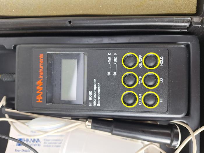 Hanna Instruments HI 9060 Waterproof Thermistor Thermometer, image 3