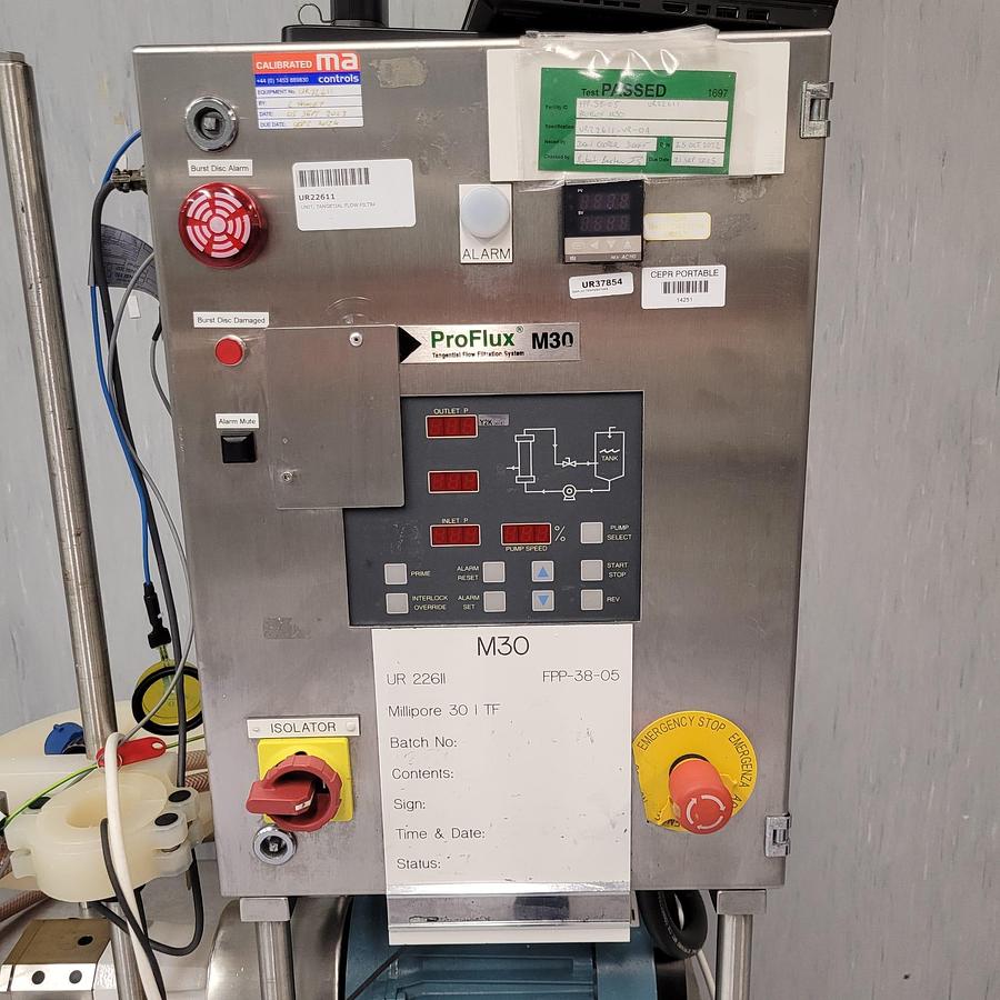 Millipore Pro Flux M30 Tangential Flow Filtration System, image 3