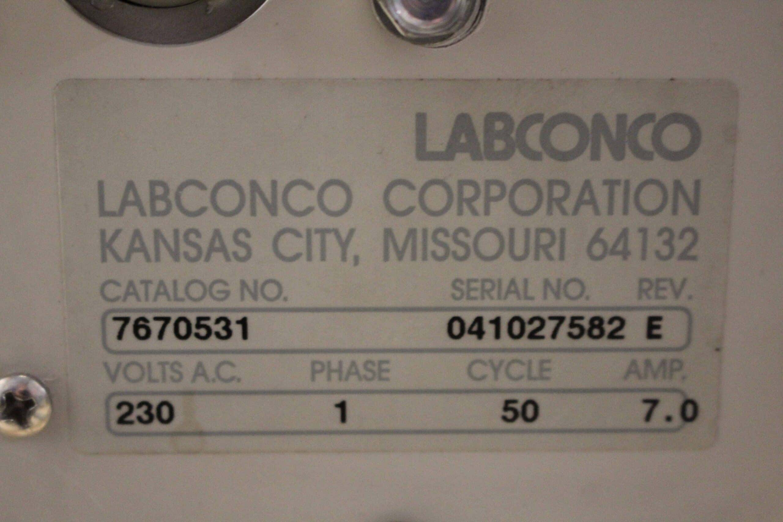 Labconco FreeZone 2.5 Freeze Dryer, image 3