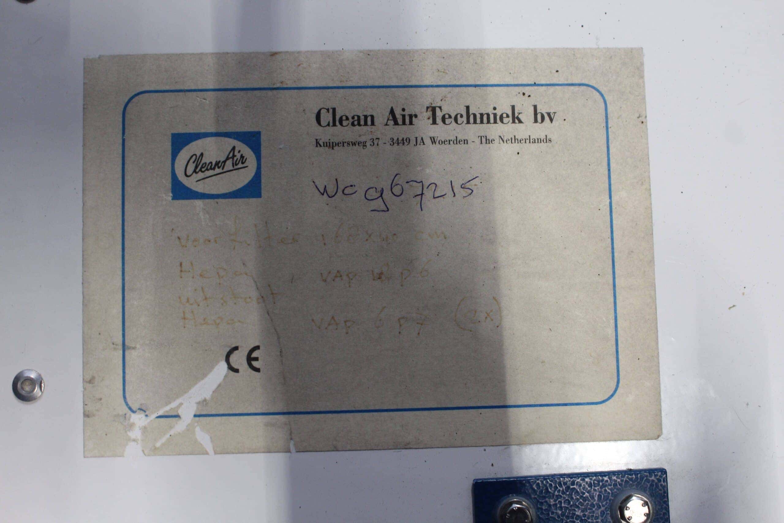 Clean Air CA/REVD 6 Biological Safety Cabinet, image 4