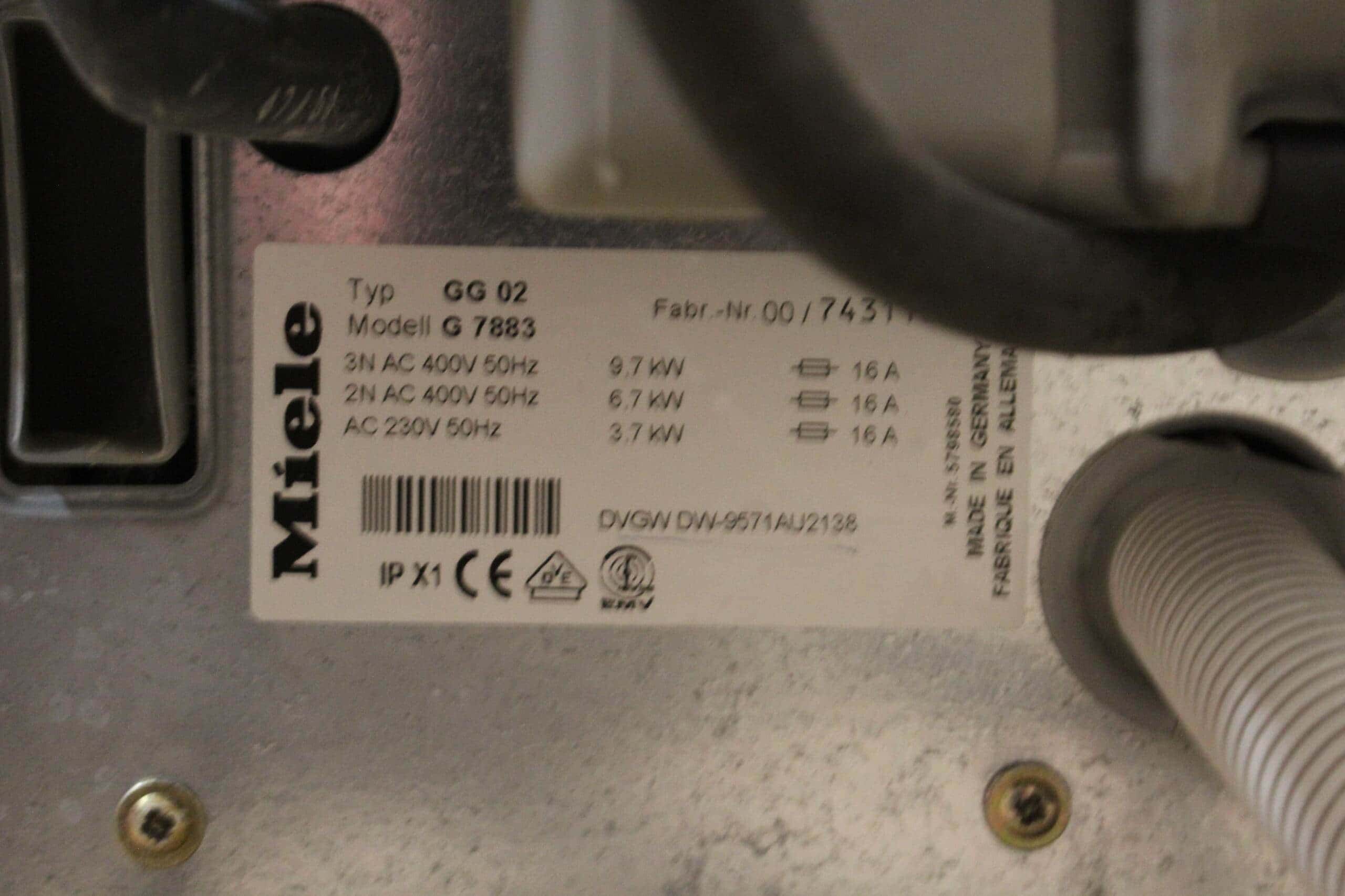 Miele G7883 Cleaning and Disinfection Machine, image 5