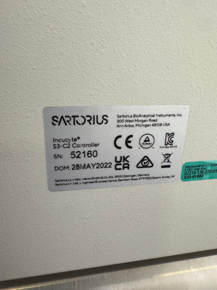 Sartorius Incucyte S3-C2 Live-Cell Analysis System, image 7