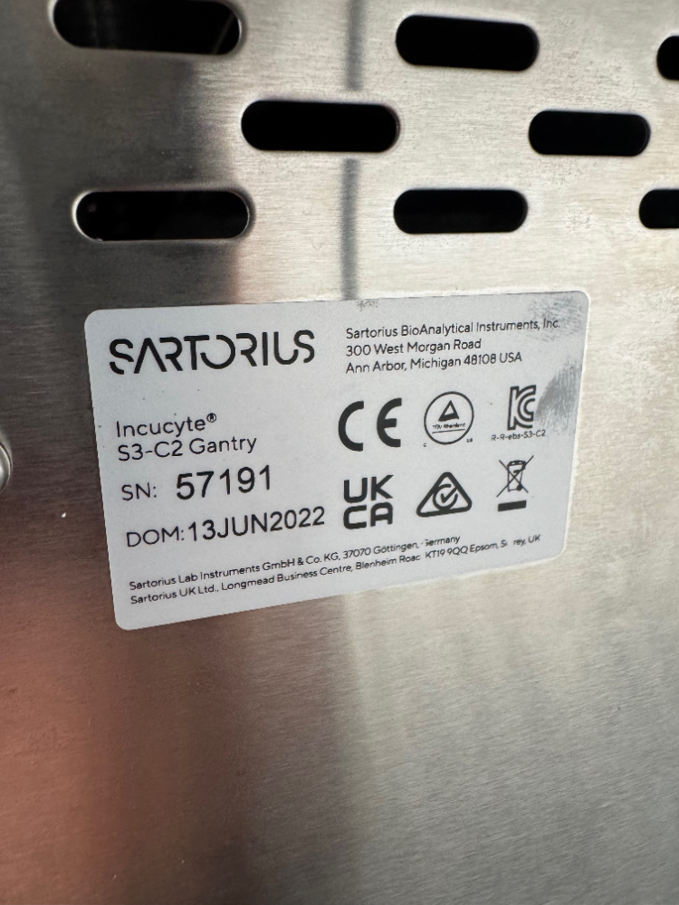 Sartorius Incucyte S3-C2 Live-Cell Analysis System, image 8