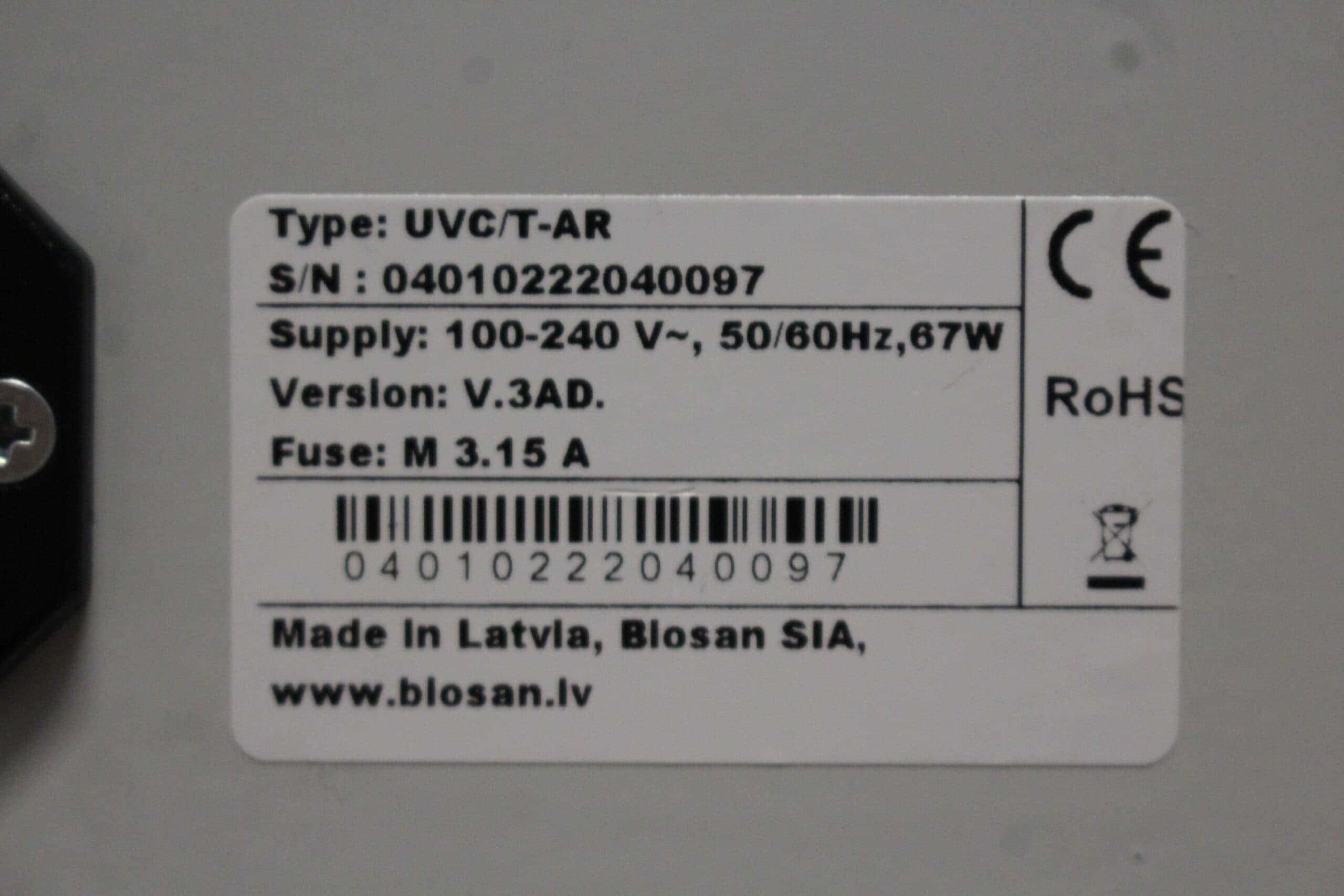 BioSan UVC/T-AR DNA/RNA UV-Cleaner Box, image 3