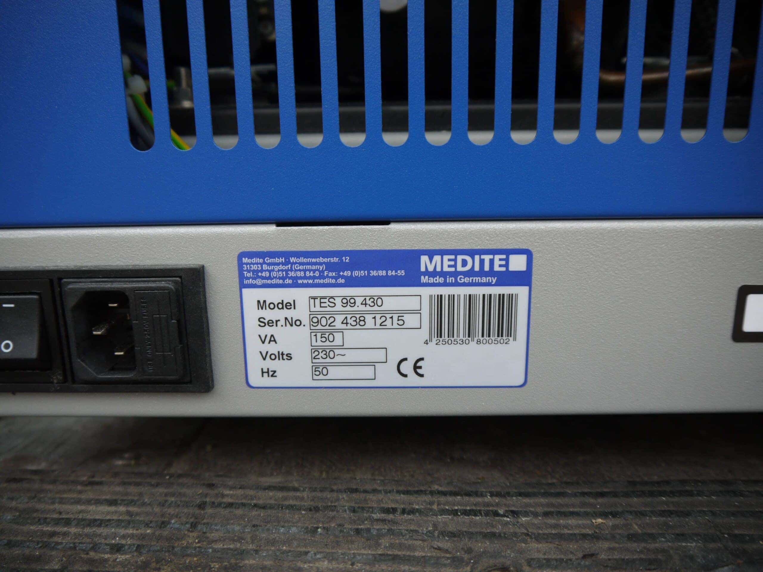 Medite TES 99.430 Paraffine Refrigeration Unit, image 3