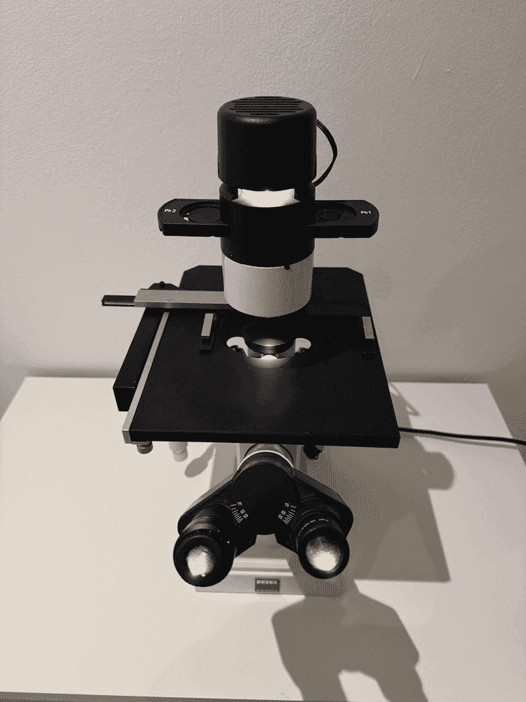 Zeiss Invertoskop ID03 Inverted Phase Contrast Microscope, image 3