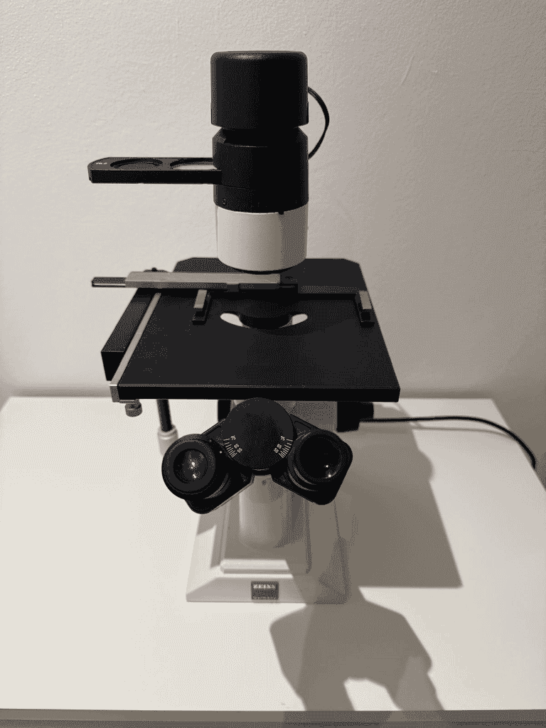 Zeiss Invertoskop ID03 Inverted Phase Contrast Microscope, image 4