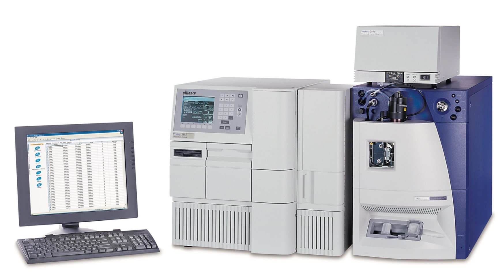Waters Quattro micro LC-MS/MS System (with Alliance 2695 and 996 PDA)