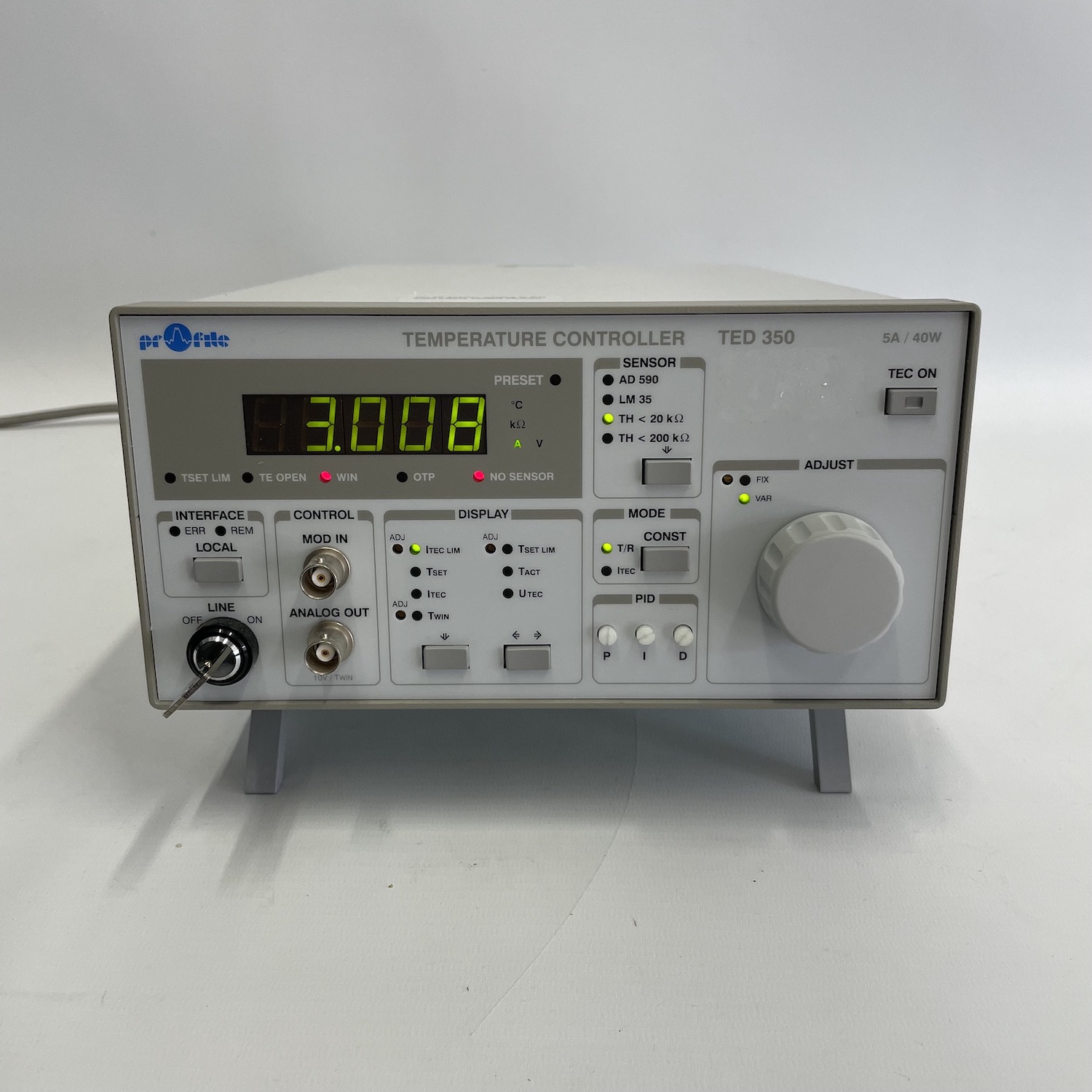 Thorlabs TED350 Benchtop Temperature Controller