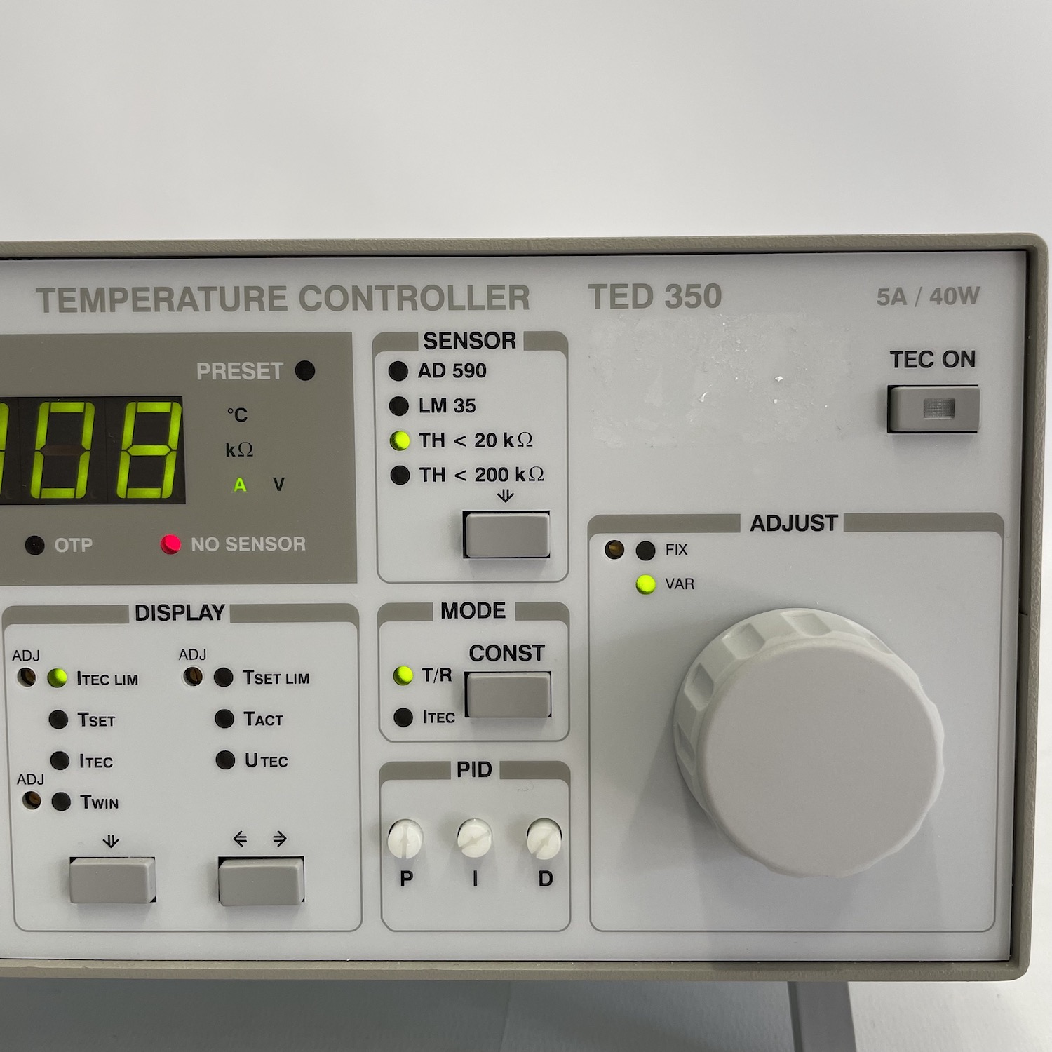 Thorlabs TED350 Benchtop Temperature Controller, image 3