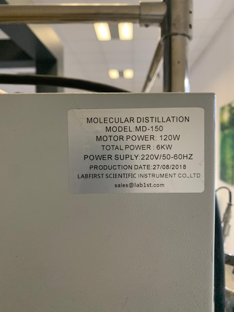 Labfirst Scientific Instrument MD-150 Moleculair Distillation Unit, image 4